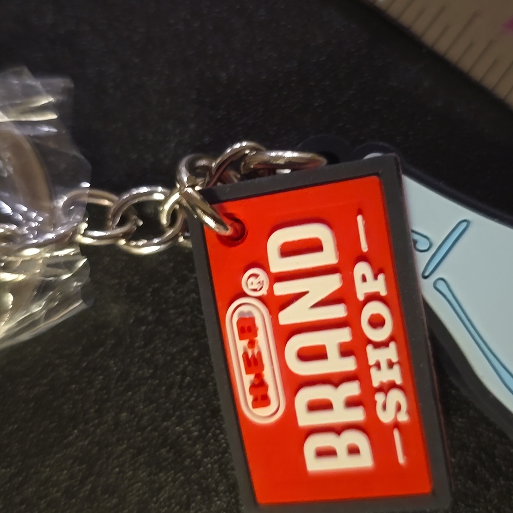 HEB Grocery Brand Shop Mineral Water Keychain H-E-B Texas - Picture 3 of 3